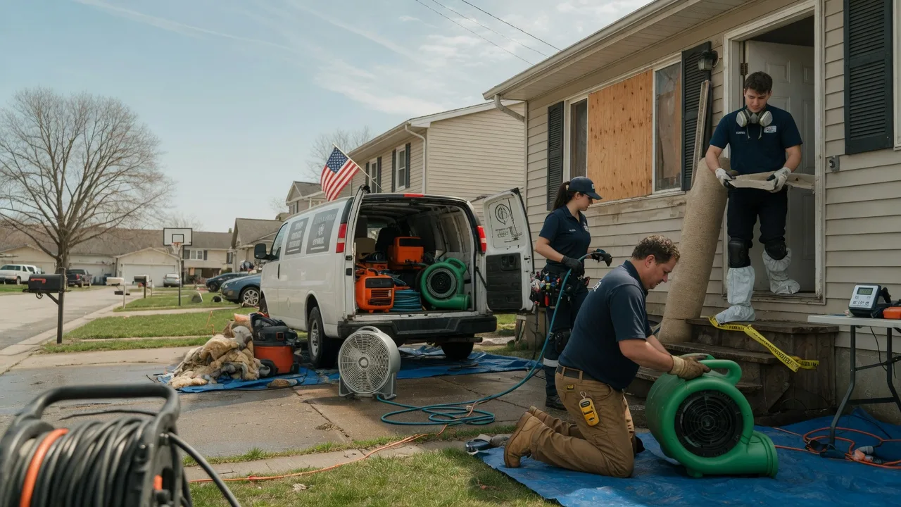Water Damage Restoration in New Cumberland, PA near me